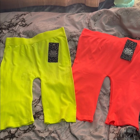 Emme Jordan Basics Collection Other - 🩳 Neon Green and Orange Bottoms Bundle